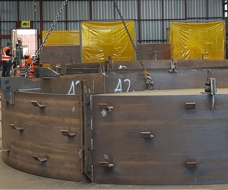 Ingeniería de Detalles Blindaje de Silos y Piques Sistema Transporte Mineral SSM PCHMS