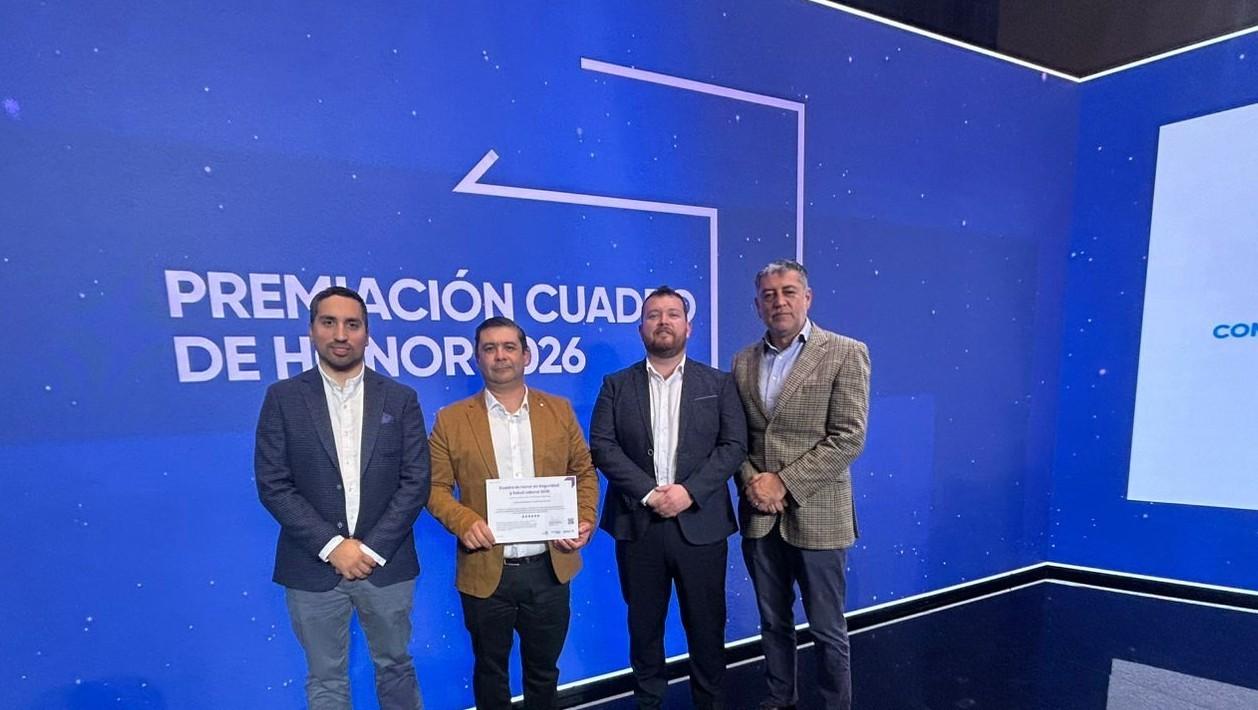 Alerce logra la máxima distinción de la CChC en seguridad laboral